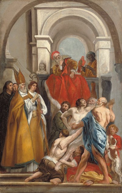 Saint Martin Healing a Possessed Man by Jacob Jordaens