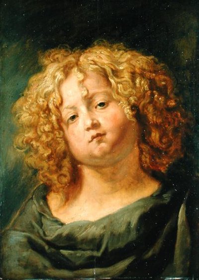 The Curly-Haired Girl by Jacob Jordaens