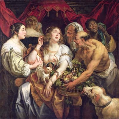 The Death of Cleopatra by Jacob Jordaens