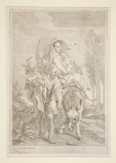 The Flight into Egypt by Jacob Jordaens