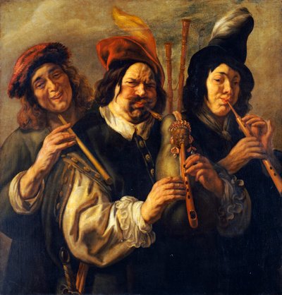 Three Musicians by Jacob Jordaens