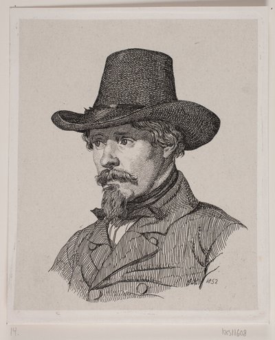 Painter William Hammer by Jacob Kornerup
