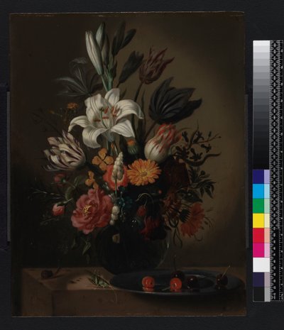 Vase of Flowers by Jacob Marellus