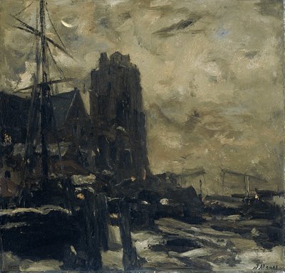Dordrecht by Evening by Jacob Maris
