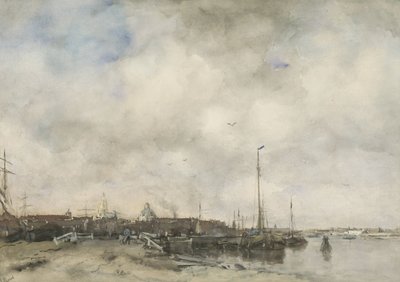 View of a City by Jacob Maris