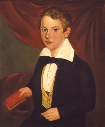 Portrait of a Boy by Jacob Marling