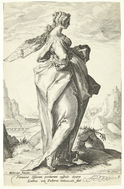 Deborah by Jacob Matham