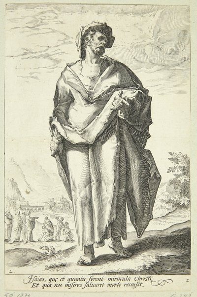 Isaiah by Jacob Matham