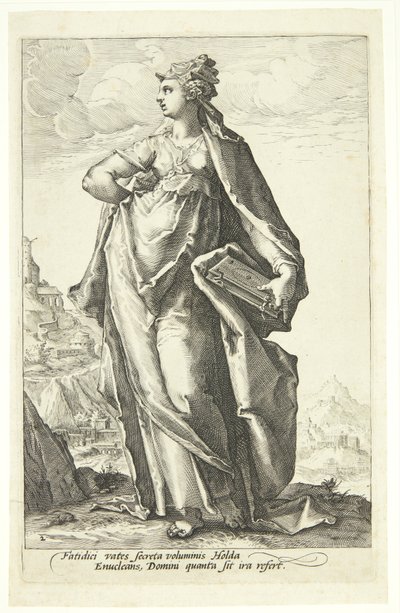Hulda by Jacob Matham