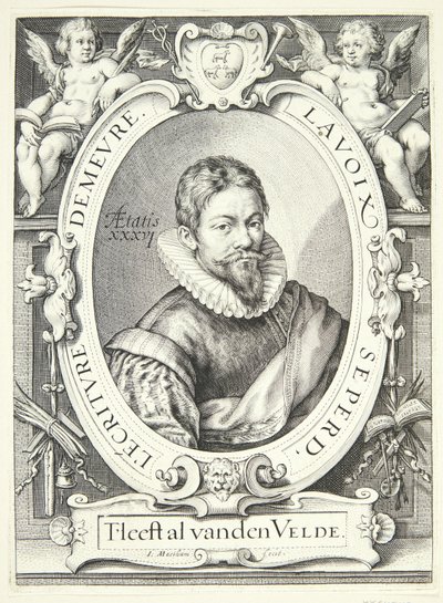 Jan van de Velde the Elder by Jacob Matham