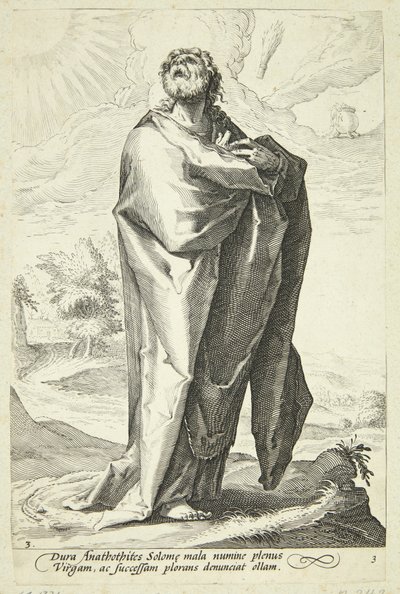 Jeremiah by Jacob Matham