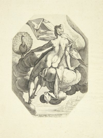 Juno by Jacob Matham