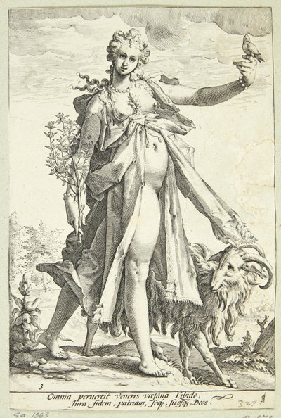 Lust by Jacob Matham