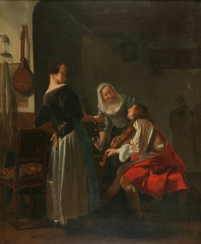 Merry Company, c.1665 by Jacob Lucasz Ochtervelt