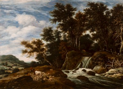 The Cascade by Jacob van Ruisdael