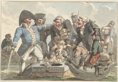 Caricature of the Tiercering of 1810 by Jacob Smies