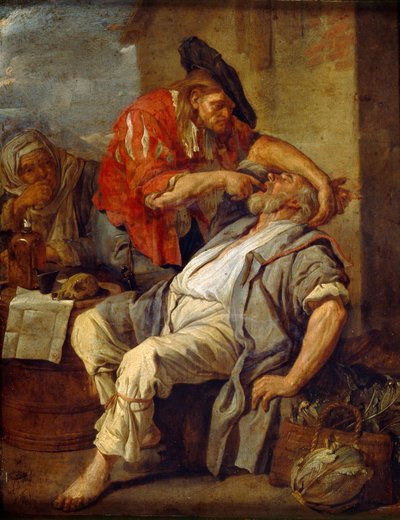 The Dentist by Jacob Toorenvliet