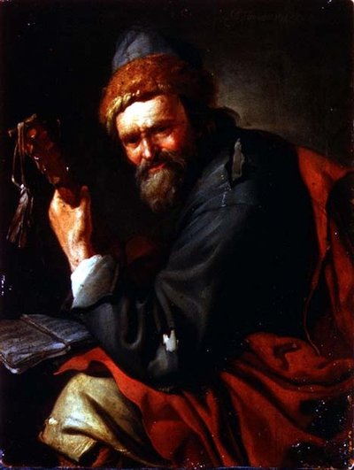 The Musician by Jacob Toorenvliet