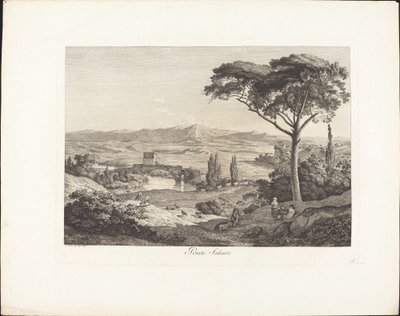 The Salaro Bridge by Jacob Wilhelm Mechau
