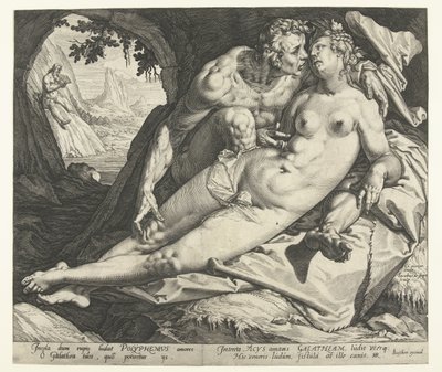 Acis and Galatea by Jacob de Gheyn (II)