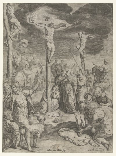 Crucifixion by Jacob de Gheyn (II)