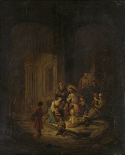 Christ Blessing the Little Children by Jacob de Wet (I)