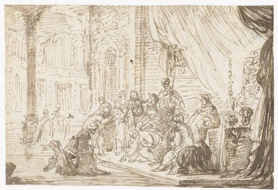 Christ and the Adulterous Woman by Jacob de Wet (II)