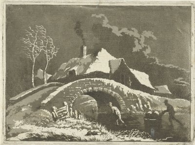 Winter Landscape by Jacob van Kouwenhoven