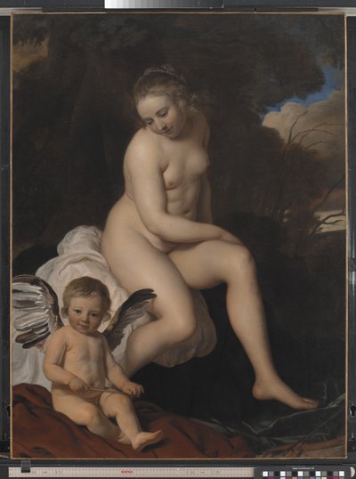 Venus and Cupid by Jacob van Loo