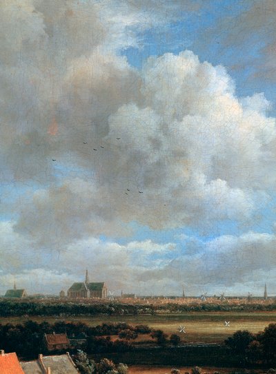 View of Haarlem (detail) by Jacob van Ruisdael