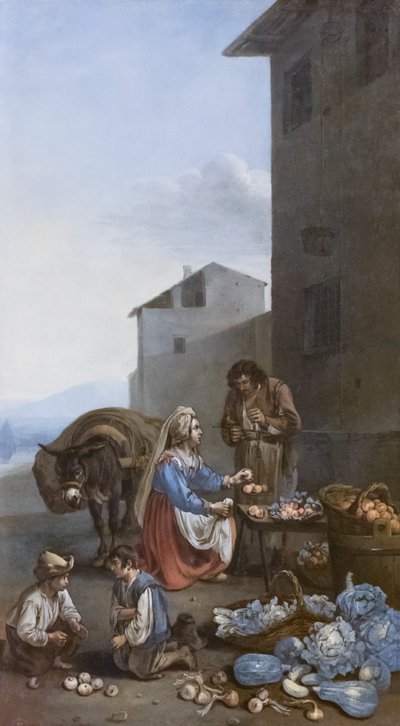 Fruitseller by Jacob van Staverden