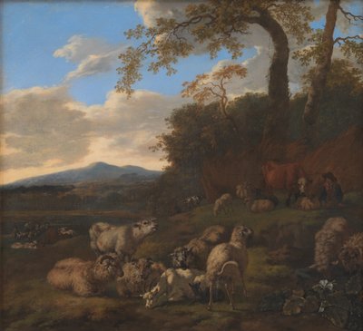 The Flock of Sheep by Jacob van der Does d.Æ.