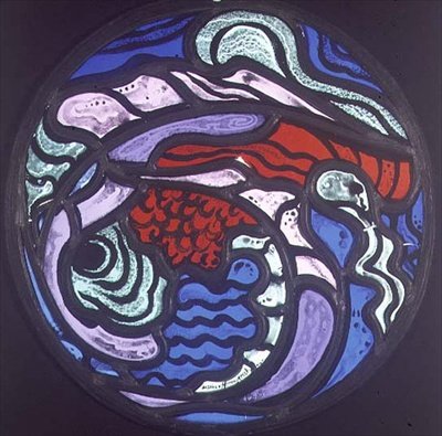 Abstract Composition, Medallion by Jacoba van Heemskerck