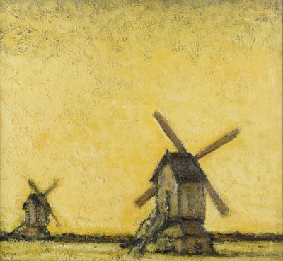 Landscape with Two Windmills, c.1900 by Jacobs Smits