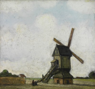 Windmill in the Kempen by Jacobs Smits