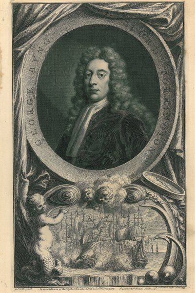 Lord Torrington by Jacobus Houbracken