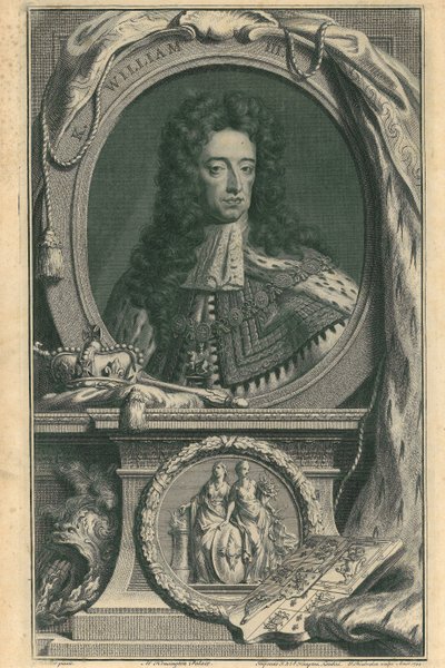 William III by Jacobus Houbracken