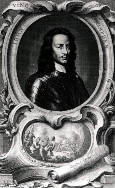 John Hampden by Jacobus Houbraken