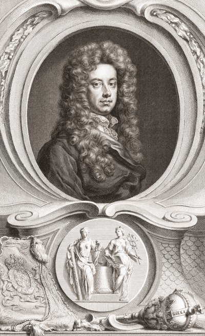 John Somers, 1st Baron Somers by Jacobus Houbraken