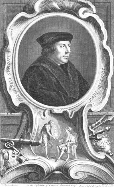 Thomas Cromwell, Earl of Essex by Jacobus Houbraken