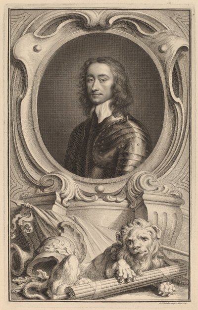 General Charles Fleetwood by Jacobus Houbraken after Robert Walker