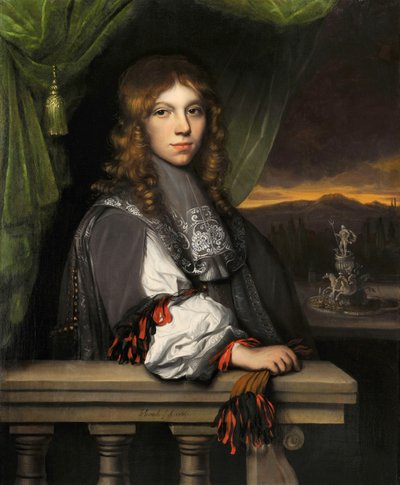 Portrait of Mattheus van den Broucke by Jacobus Leveck