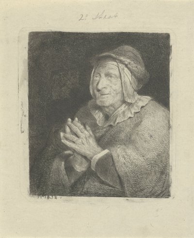 Old Woman by Jacobus Ludovicus Cornet