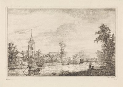 View of Bunnik by Jacobus Versteegen