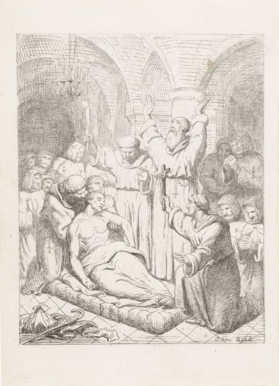 The Death of Tiddo Winnenga by Jacobus van Dijck