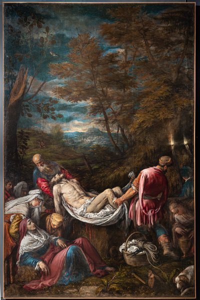 Burial of the Body of Christ by Jacopo (1510 92) Bassano