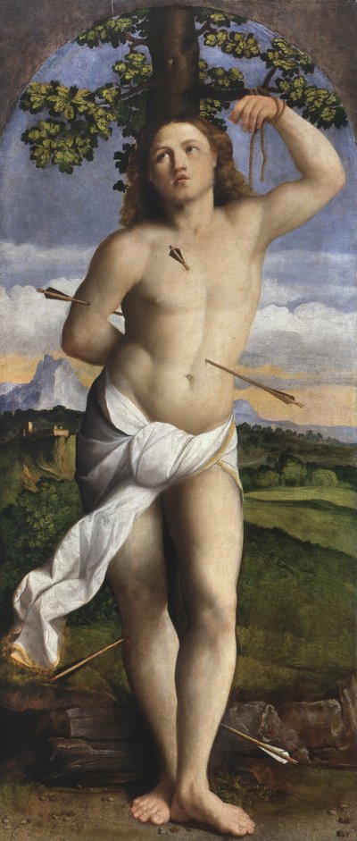 St. Sebastian by Jacopo (c.1480 1528) Palma