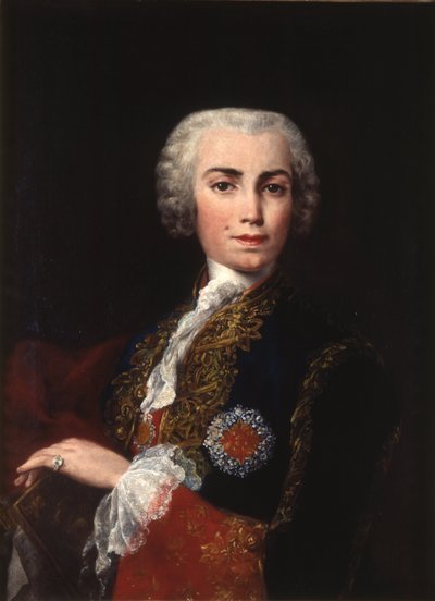 Portrait of Carlo Maria Broschi, Farinelli by Jacopo Amigoni