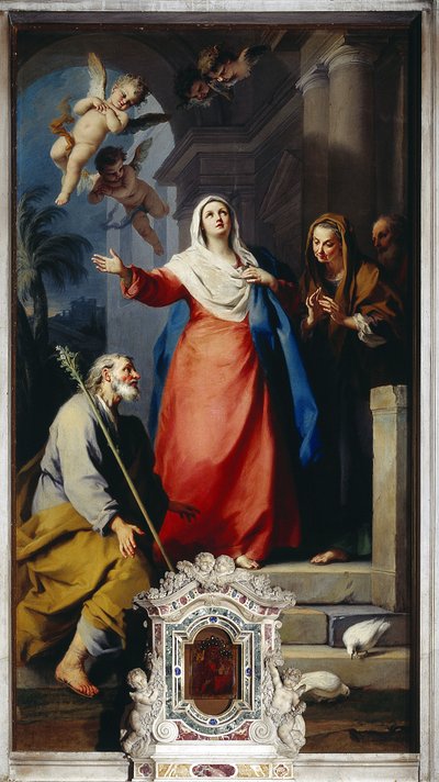 The Visitation by Jacopo Amigoni