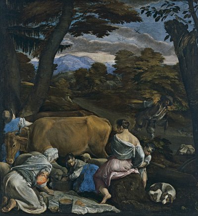 The Parable of the Sower by Jacopo Bassano il vecchio